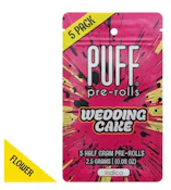 PUFF - Prerolls - Wedding Cake - 5PK - 2.5G
