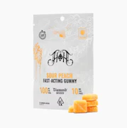 Heavy Hitters - Edible - Sour Peach - 100mg 