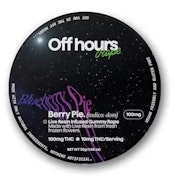 A37 Off Hours Berry Pie "Blueberry Pie" Live Resin Infused Rope 100mg