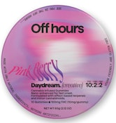 A39 Off Hours Daydream Pink Berry Daydream Gummies 10mg each