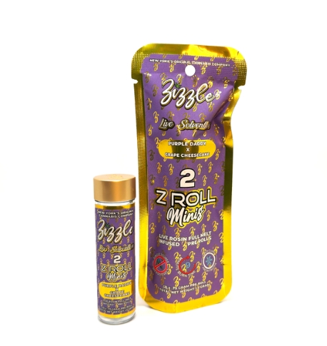 Purple Daddy x Grape Cheesecake Live Rosin - 2pk Preroll