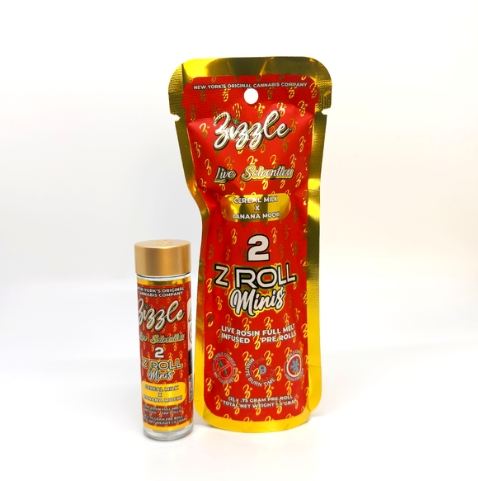 Cereal Milk x Banana Mochii Live Rosin - 2pk Preroll