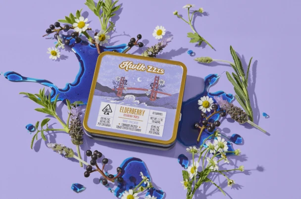 Kwik Ease - Kwik Ease - Edibles - Filled - Elderberry - 100mg Main Image