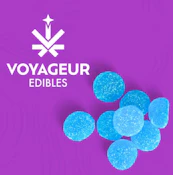 Voyageur Edibles- Blueberry Gummies- 10 count (100mg)