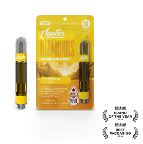 Jeeter - Jeeter |SFV OG | Premium Diamonds| 1G Vape Cartridge Main Image