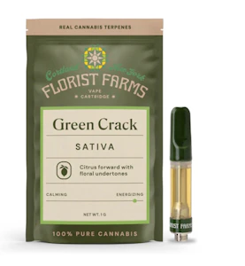 Florist Farms - F9 Florist Farms Green Crack 510 Cart 1g