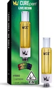 West Coast Cure - Cartridge - Live Resin - Rainbow Gelato - 1g
