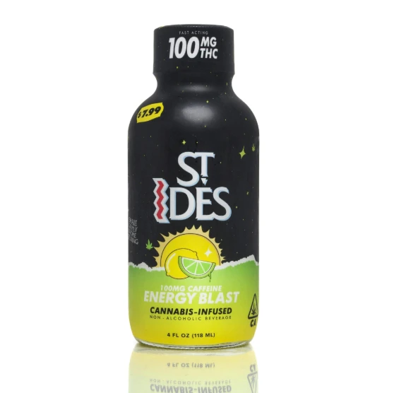ST IDES - ST. IDES | ENERGY BLAST | 4OZ SHOT 100MG + 100MG CAFFEINE Main Image
