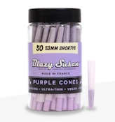 Blazy Susan Shorty Sized Pre-Rolled Cones 53mm (50 Count)