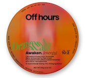 Awaken -Sativa- 10mg THC + 2mg THCV (Edibles) 10pc | Off Hours     -c11