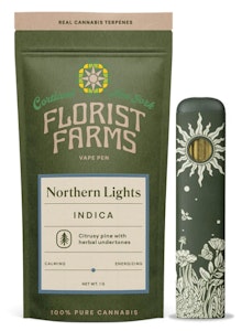 Florist Farms - B56 Florist Farms Northern Lights All-In-One Vape 1g
