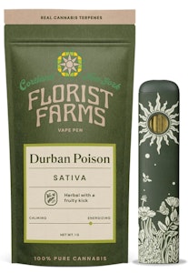 Florist Farms - B59 Florist Farms Durban Poison All-In-One Vape 1g