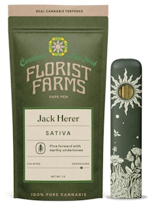 Florist Farms - B60 Florist Farms Jack Herer All-In-One Vape 1g
