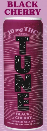 Tune - Z26 Tune (Single) Black Cherry Seltzer 10mg THC Main Image