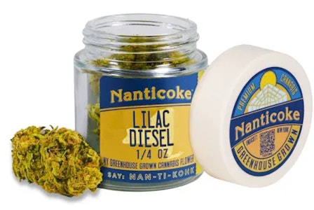 Nanticoke - A63 Nanticoke Lilac Diesel Flower 7g