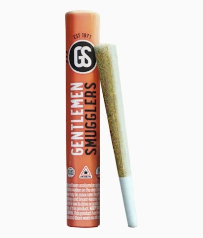 Gentlemen Smugglers - Cheesecake -Indica- 1g (Pre-Roll) | Gentlemen Smugglers     -cc12 back
