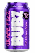 BUBZ Grape Fizz THC Soda 10mg