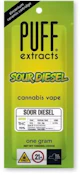 E13 Puff Sour Diesel 510 Cart 1g