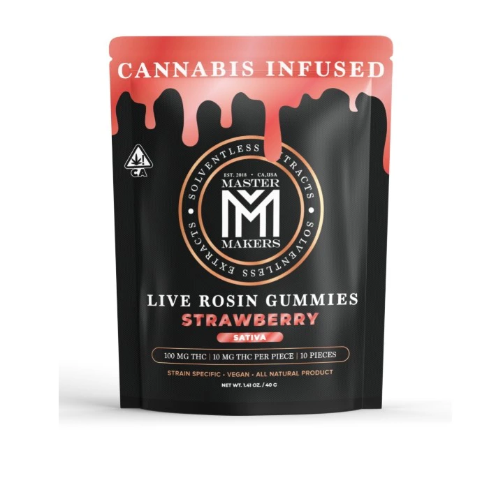 Master Makers - Master Makers - Edibles - Strawberry - 100mg Main Image