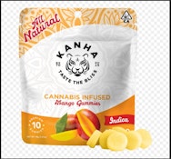 KANHA | Mango | 100mg (10 Units x 10mg THC) Gummy