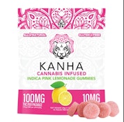 KANHA | Pink Lemonade | 100mg (10 Units x 10mg THC) Gummy