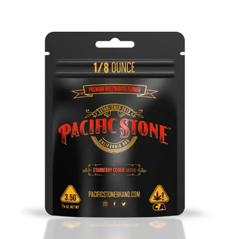 Pacific Stone - Pacific Stone | STRAWBERRY COUGH | Flower 3.5g Pouch Sativa Main Image