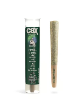 CBX: Cannabiotix - CBX | Zenergy | 0.75g Pre-Roll Main Image