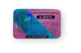 B16 Supernatural's Interspecies Erotica Pre Roll 5pk .7g