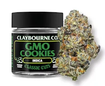 CLAYBOURNE - Flower - GMO Cookies - Classic Cuts - 3.5G