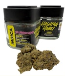 Slurricane -Indica-  20.6% THC | 3.5g (Flower) Jar - 23.9% TAC | Hashtag Honey -ee4 back