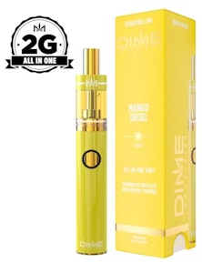 Dime Industries - H39 Dime Industries Mango Diesel Vape 2g