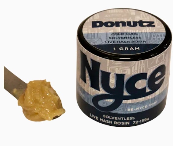 Nyce - Donutz -Hybrid- Live Rosin (Concentrate) 1g | Nyce   -Refrigerator