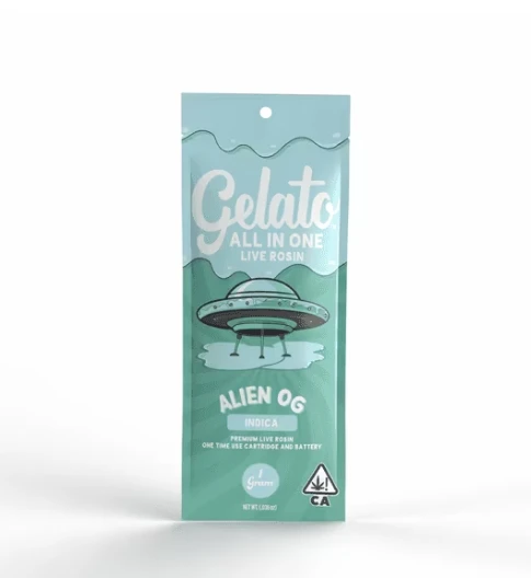 Gelato - Gelato | Alien Og | Live Rosin All-In-One 1g Main Image