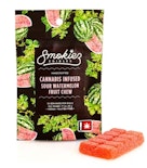 Sour Watermelon -Hybrid- 100mg 10pk Gummy (Edibles) | Smokiez       -dd2 FRONT
