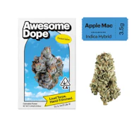 Awesome Dope | Apple Mac | Indoor Flower 3.5g Indica Hybrid