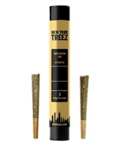 New York Treez - GEORGIA PIE  - 2Pk .5g Prerolls - New York Treez 