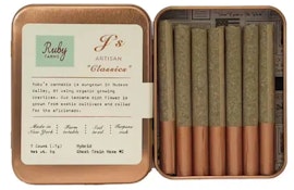E25 Ruby Farms Ghost Train Haze #2 Pre Roll 7pk .7g