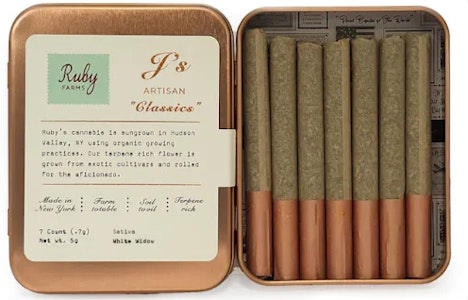 Ruby Farms - E28 Ruby Farms White Widow 7pk .7g