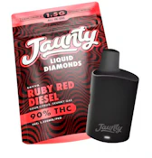 C12 Jaunty Ruby Red Diesel Liquid Diamonds Vape 1.5g