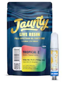 D10 Jaunty Tropical Z Live Resin 510 Cart 1g