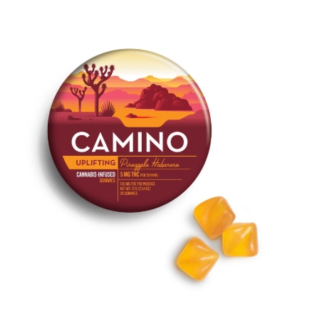 Camino | Pineapple Habanero (Uplifting) - 100mg Edible