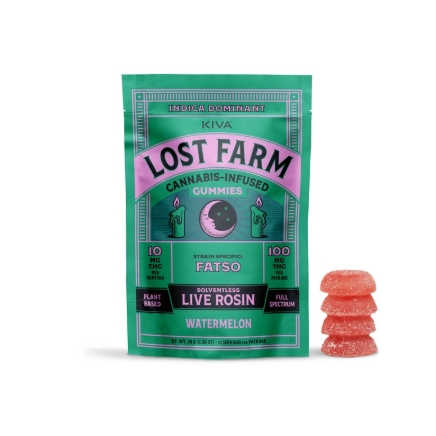 Lost Farm | Fatso x Watermelon Live Rosin - 100mg Edible