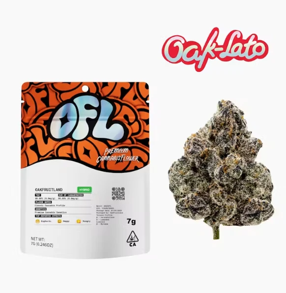 Oakfruitland (OFL) - Oakfruitland - Flower - Oak-lato - 7g Main Image