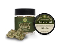 Black Scotti -Indica- 24.00% THC | (Flower) 7g Jar | Florist Farms   -i6