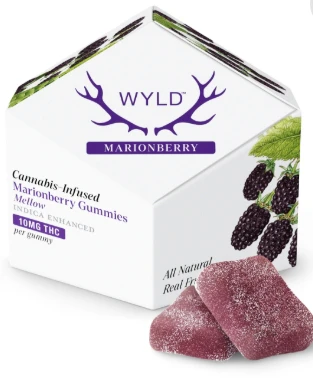 WYLD - B35 WYLD Marionberry Gummies 10pk Main Image