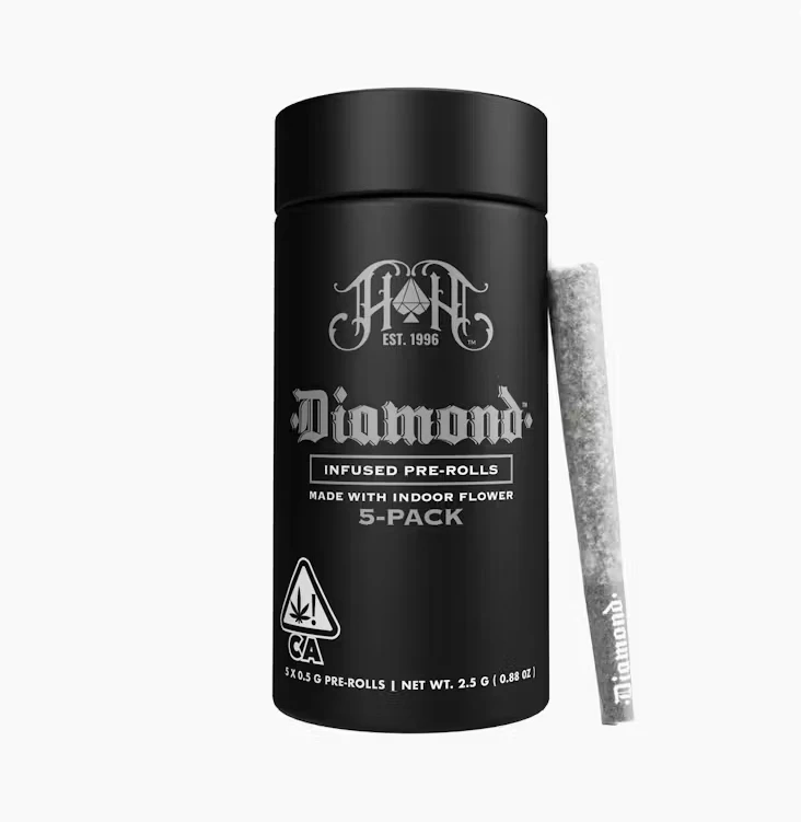 Heavy Hitters - Heavy Hitters - Preroll - Infused - Rosin - 5pk - Papaya Punch Main Image