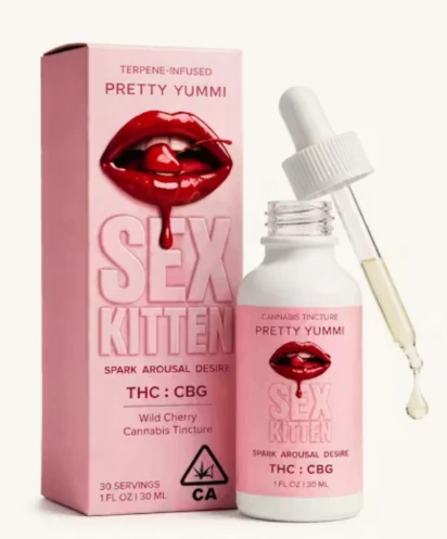 Yummi Karma - YUMMI KARMA - Tincture - Sex Kitten - 1:2 - THC: CBG - 150MG Main Image