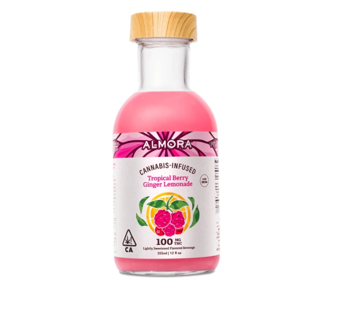 ALMORA FARMS - Almora - Drink - Tropical Berry Ginger Lemonade - 100mg Main Image