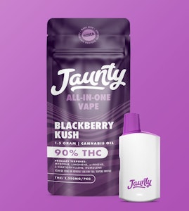 JAUNTY - Jaunty - Palm - Blackberry Kush - 1.5g - AIO Disposable