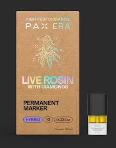PAX - PAX - Permanent Marker - Live Rosin with Diamonds - 1g - Pod